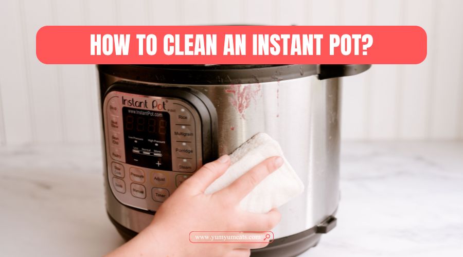 how to clean instant pot