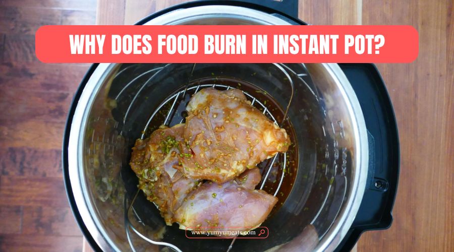 why does food burn in instant pot