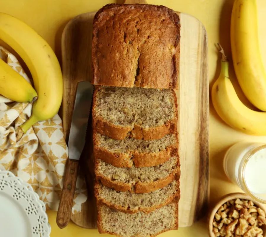 Banana Nut Sweet Bread