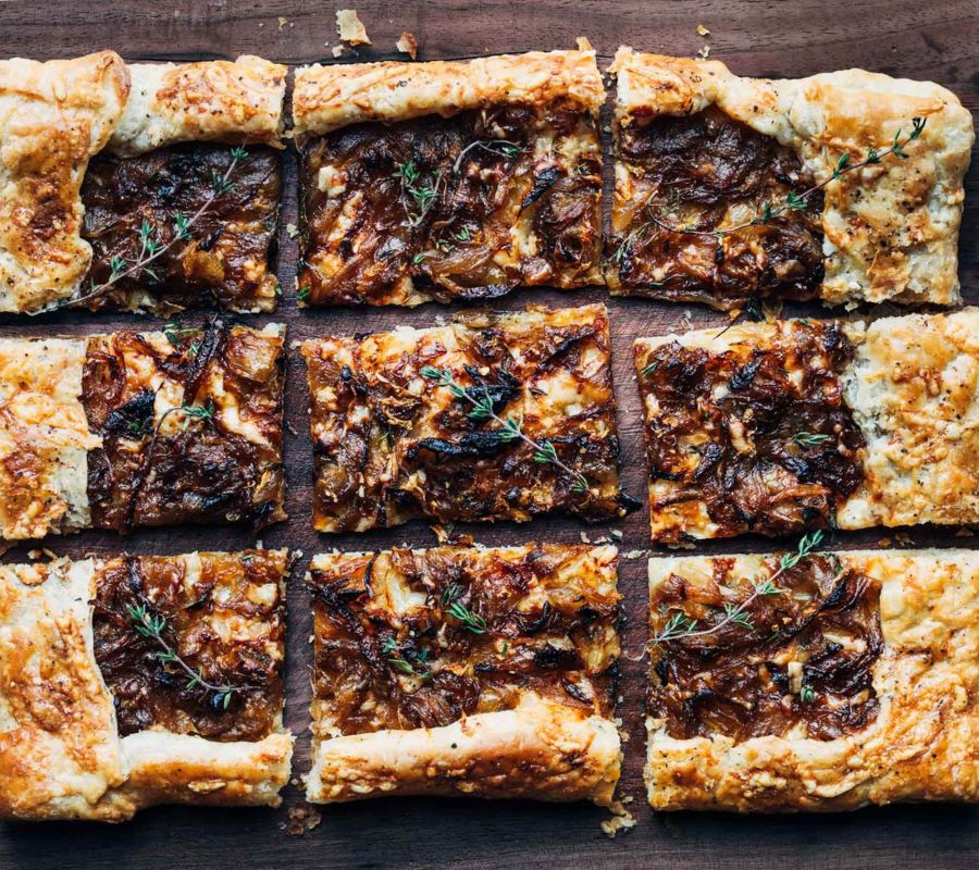 Caramelized Onion and Gruyère Tart