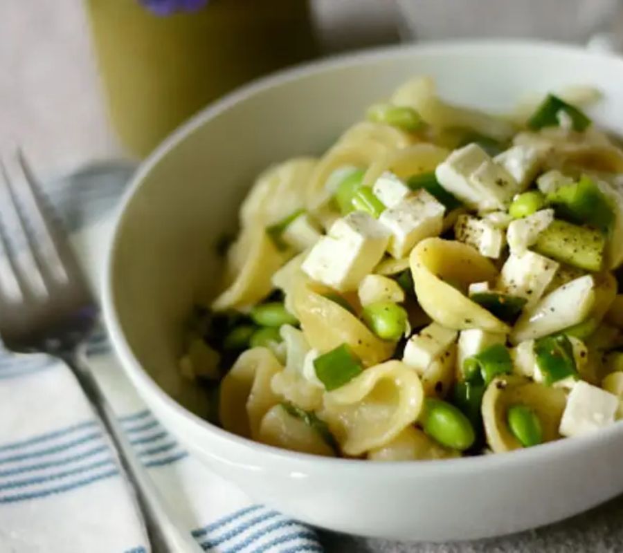 Cauliflower & Cheddar Pasta Salad