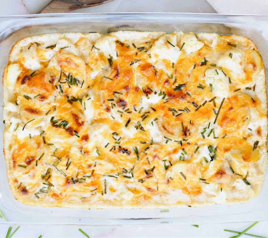 Cauliflower and Potato Bake