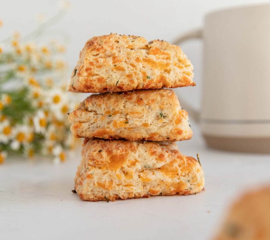 Cheddar and Chive Biscuits