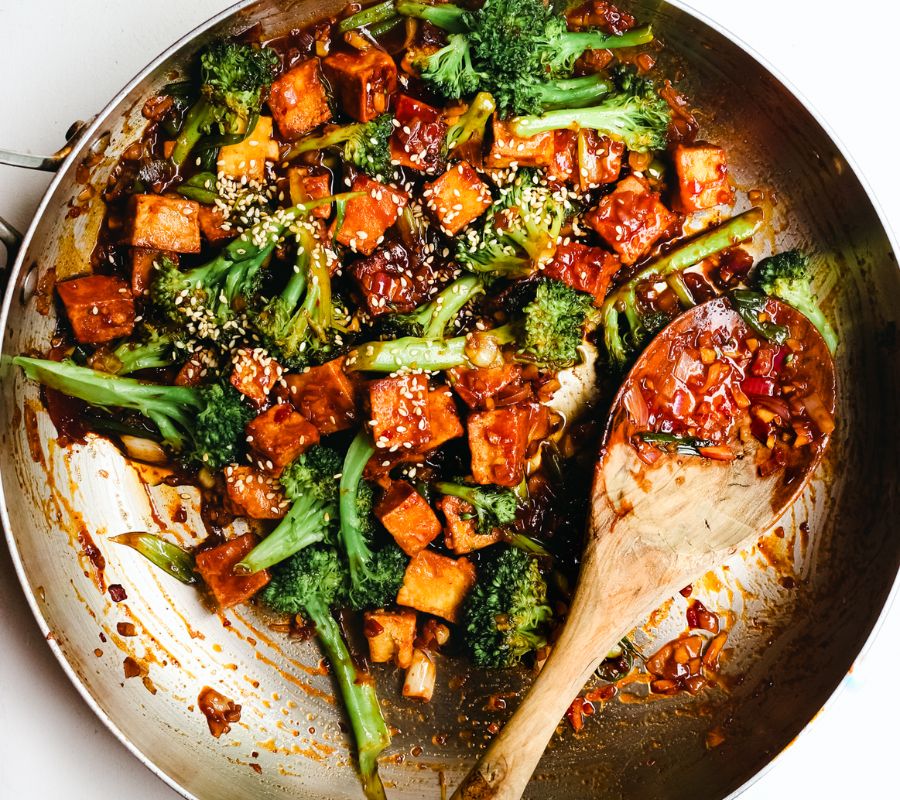 Crispy Tofu Stir Fry