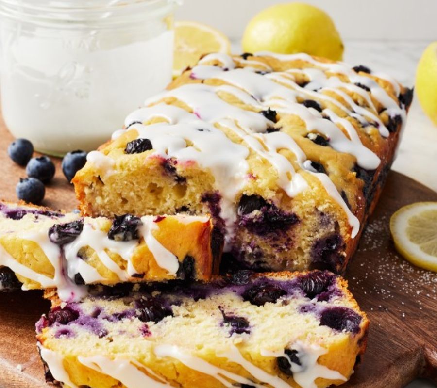 Lemon Blueberry Sweet Bread