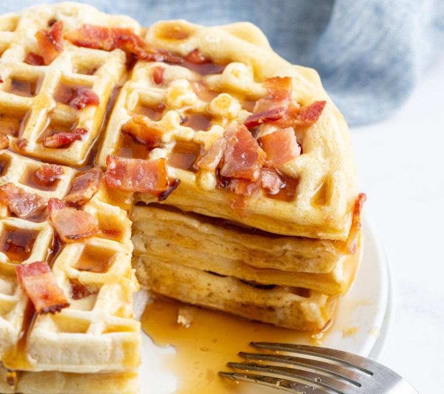 Maple Bacon Waffles