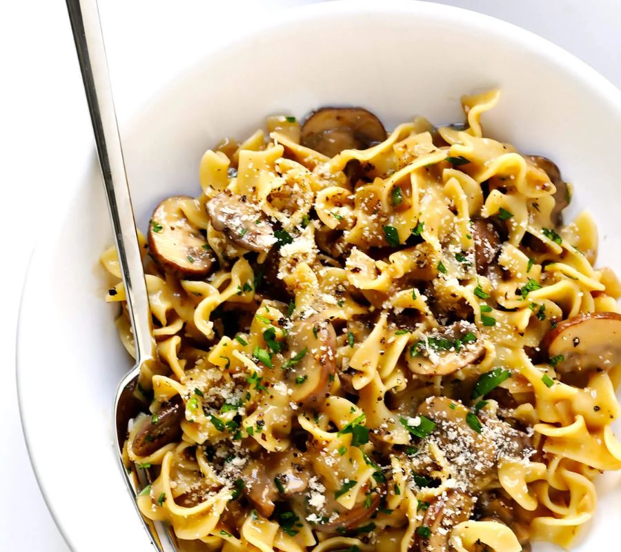 Mushroom Stroganoff