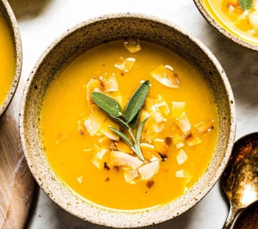 Pumpkin & Ginger Soup