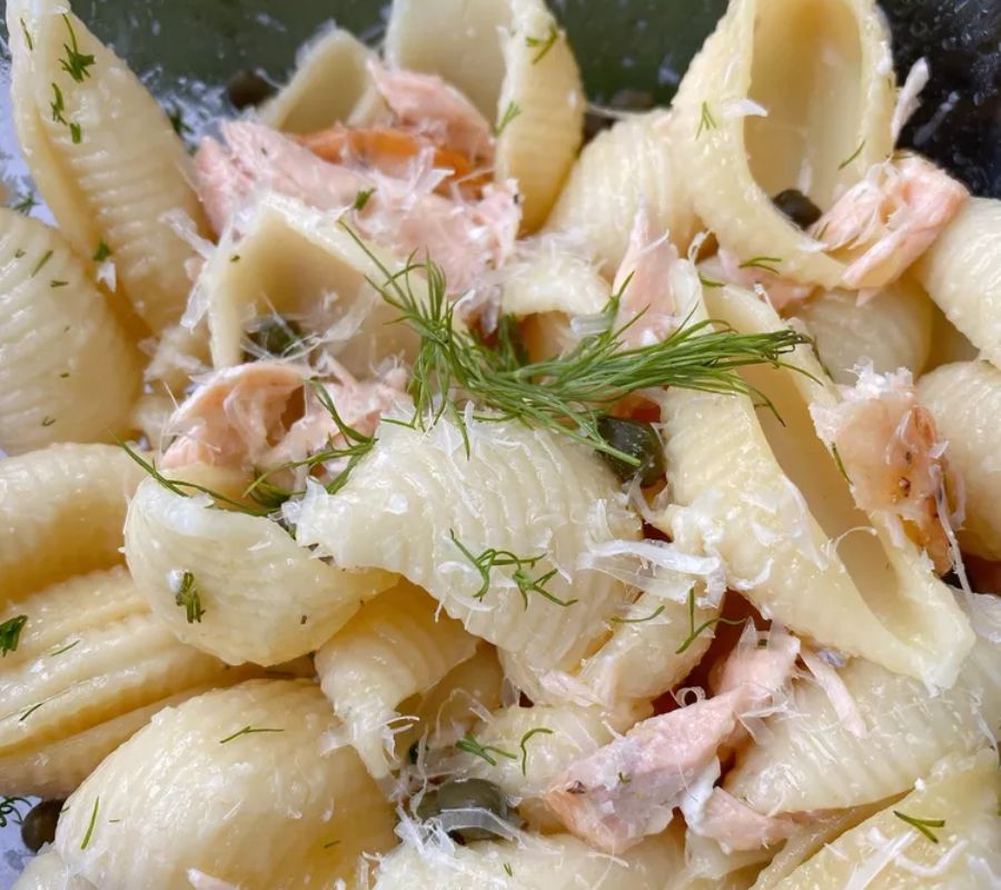 Salmon & Dill Pasta Salad