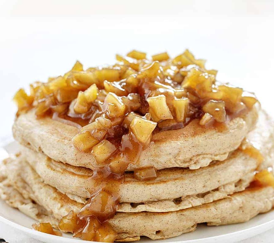 Spiced Apple Pancakes