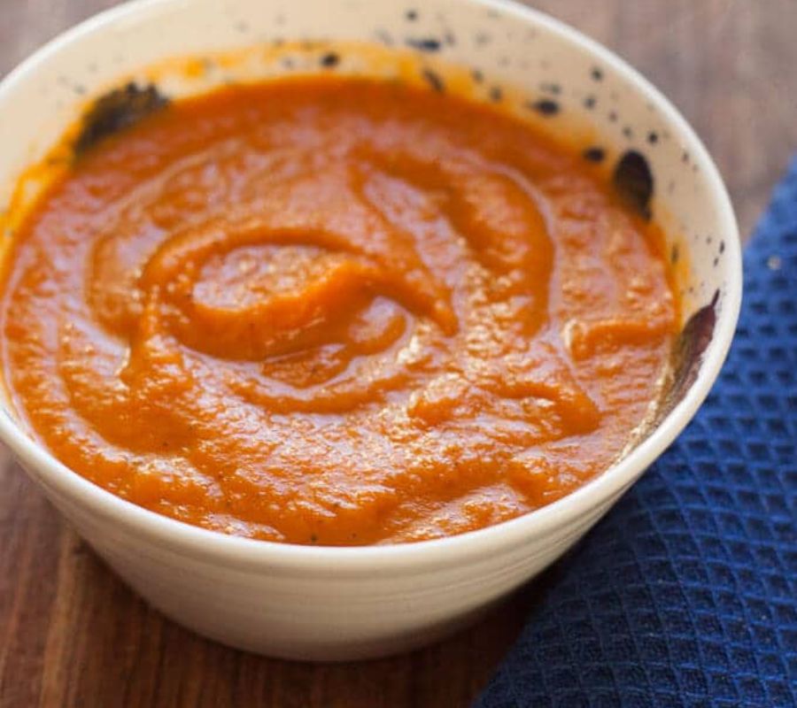 Spicy Roasted Carrot Soup