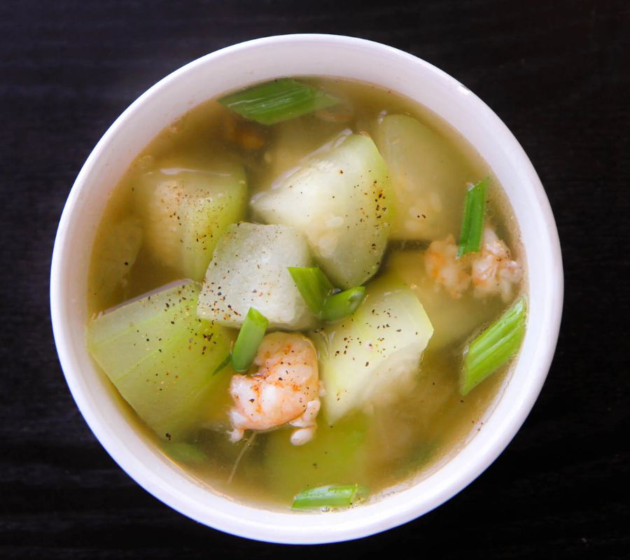 Winter Melon and Shrimp Soup