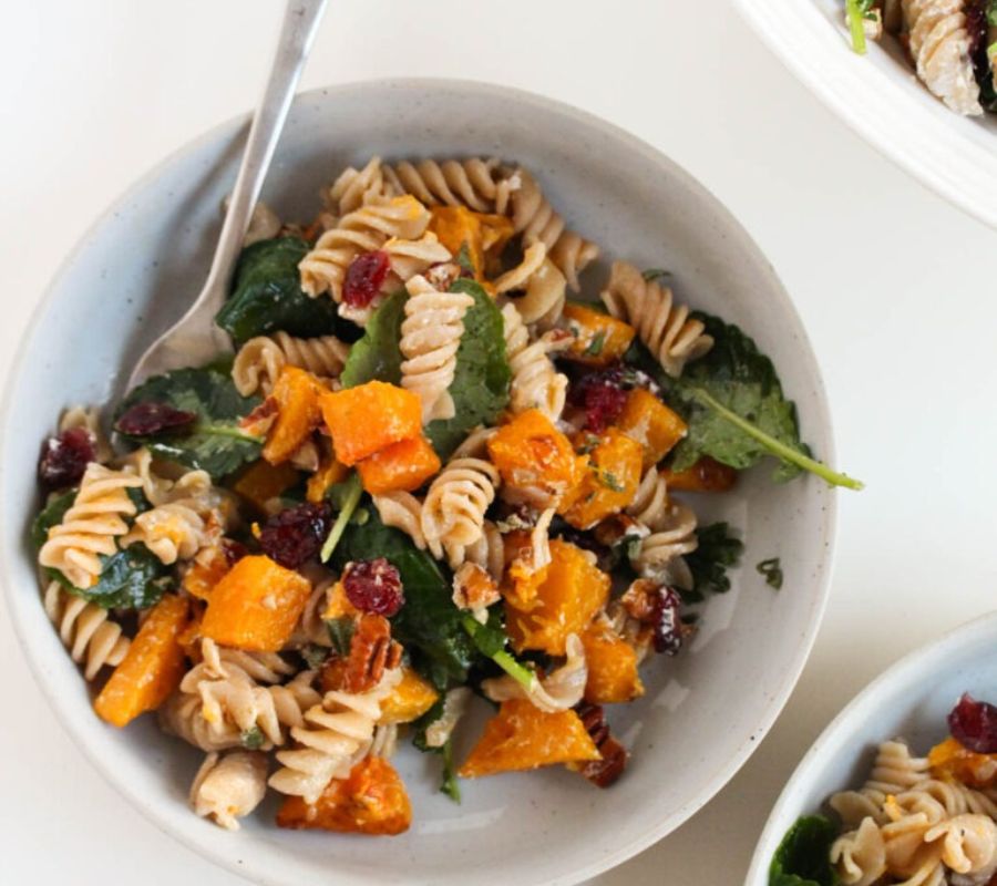 Winter Squash & Sage Pasta Salad