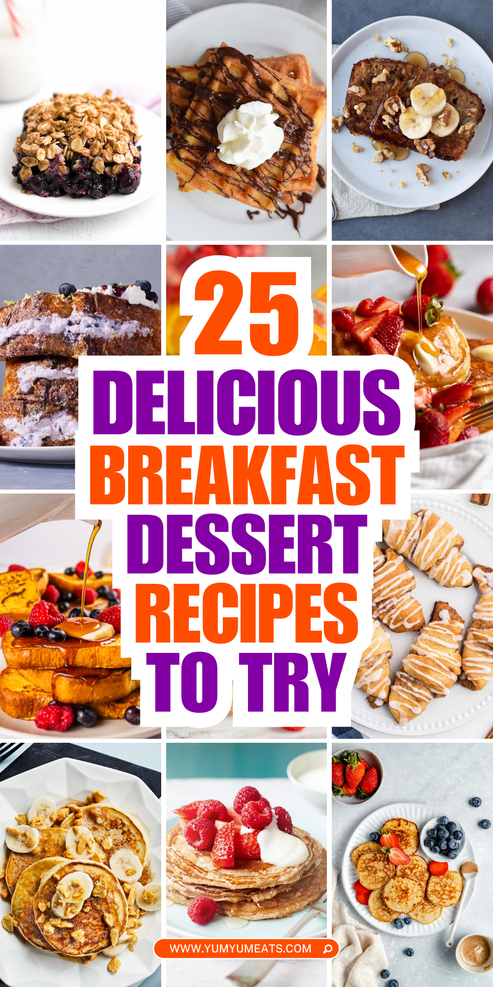 breakfast dessert recipes