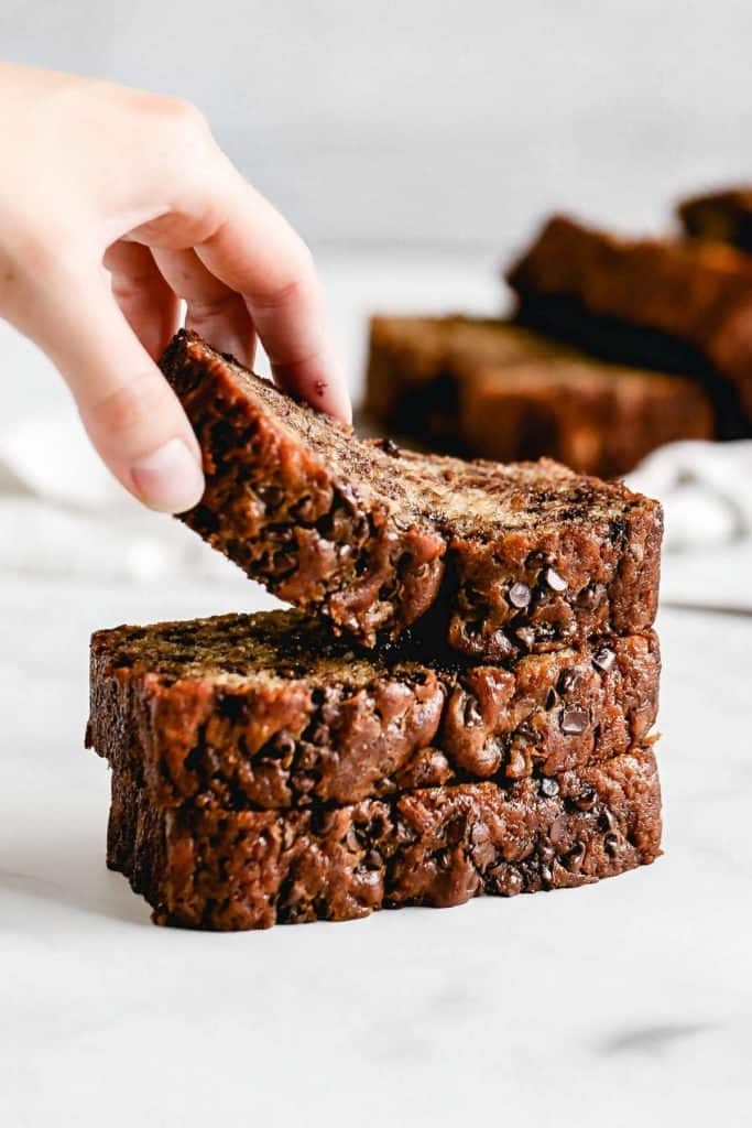 Decadent Chocolate Chip Banana Bread