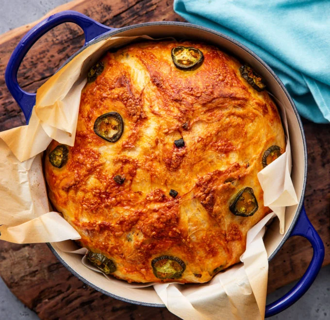 Cheddar Jalapeño Bread