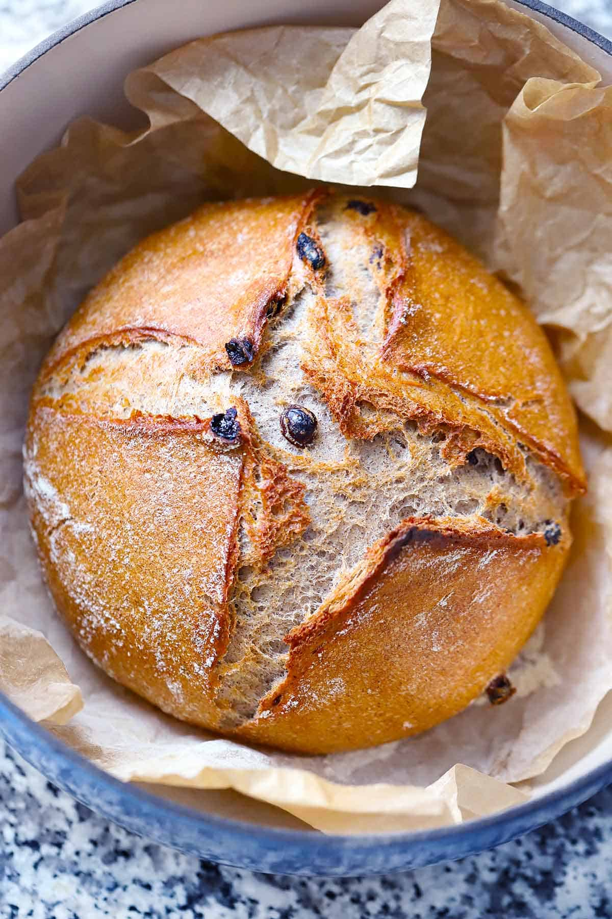 Cinnamon Raisin Bread