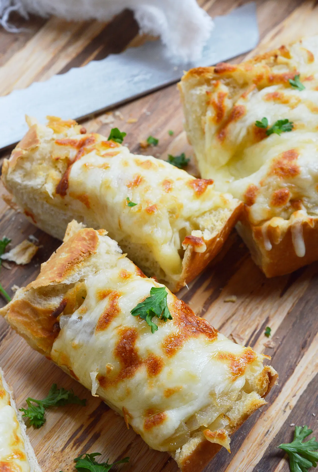 Cheesy Onion Bread