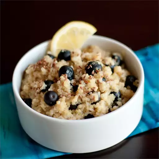 Blueberry Breakfast Quinoa