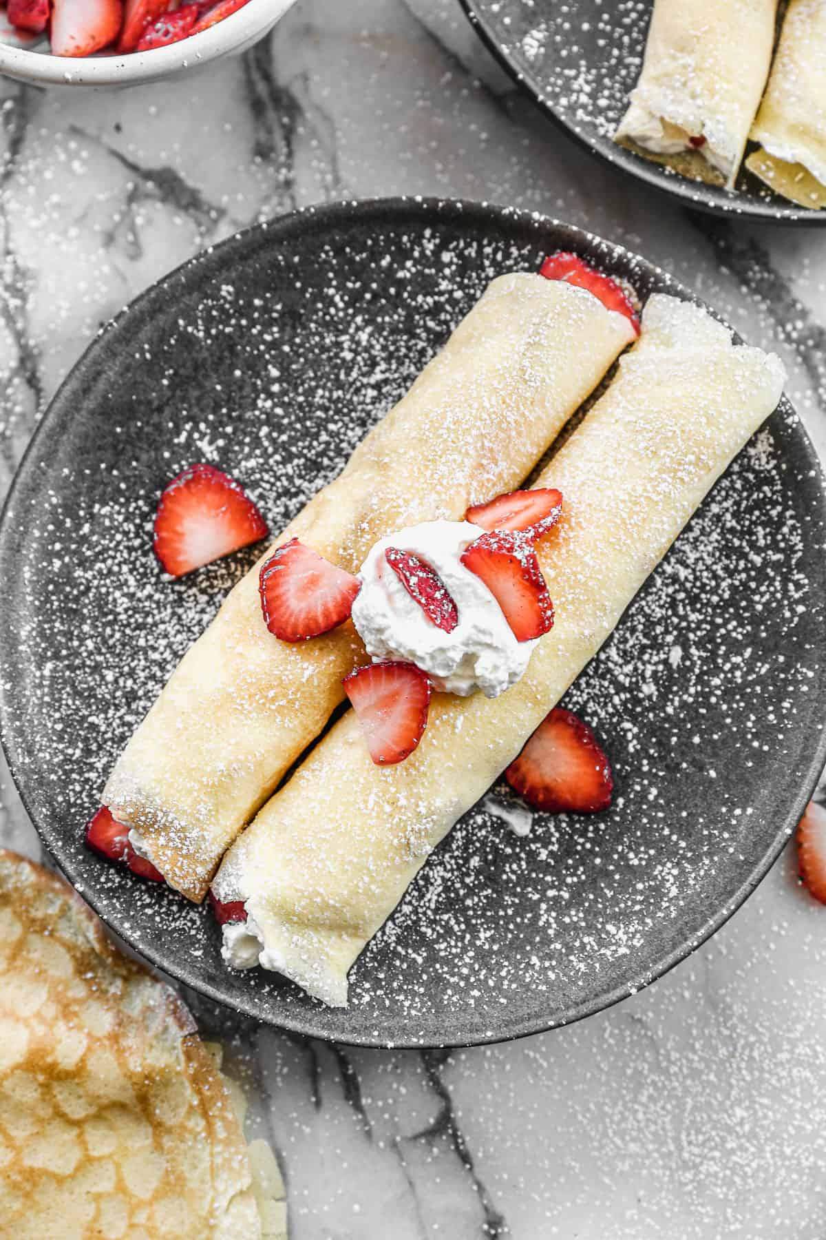 Strawberry Crepes