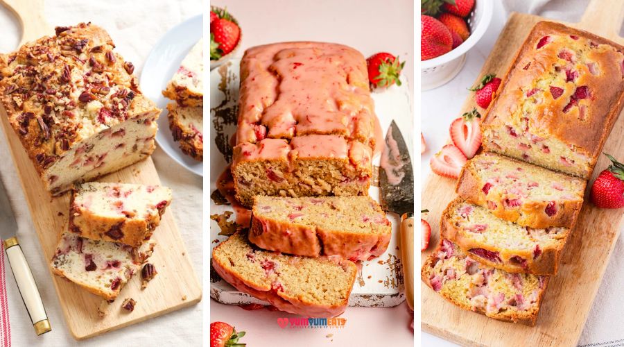 strawberry bread recipes