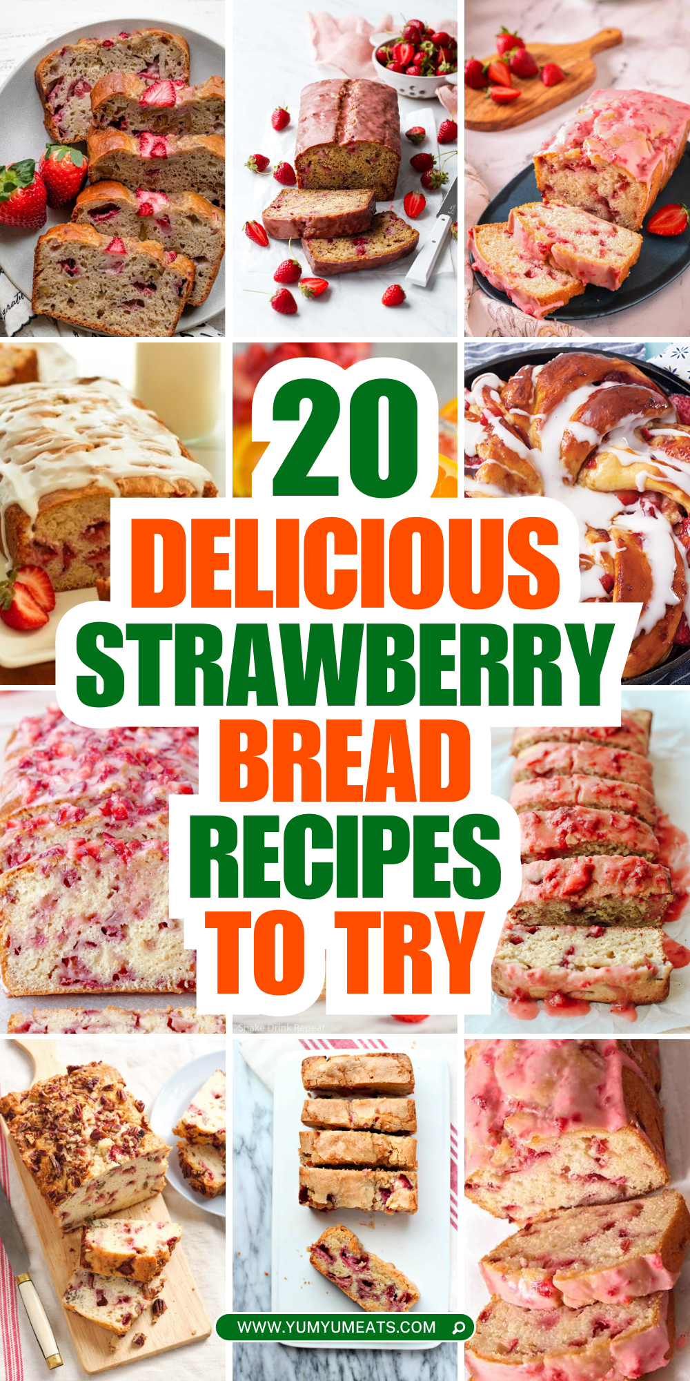 strawberry bread recipes