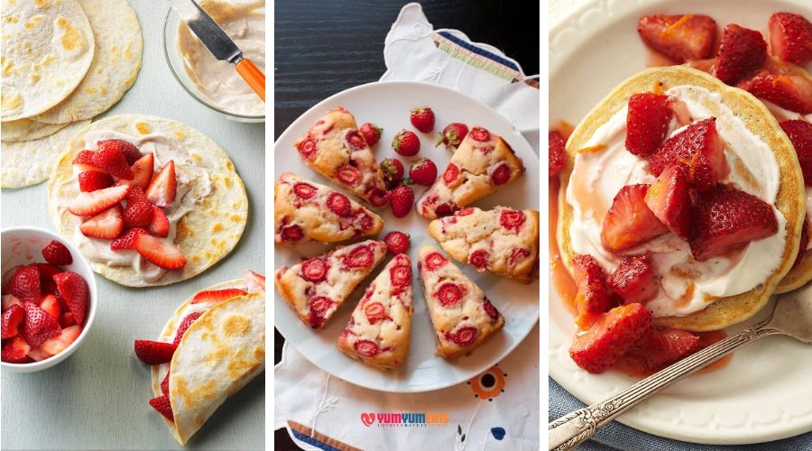 strawberry breakfast recipes