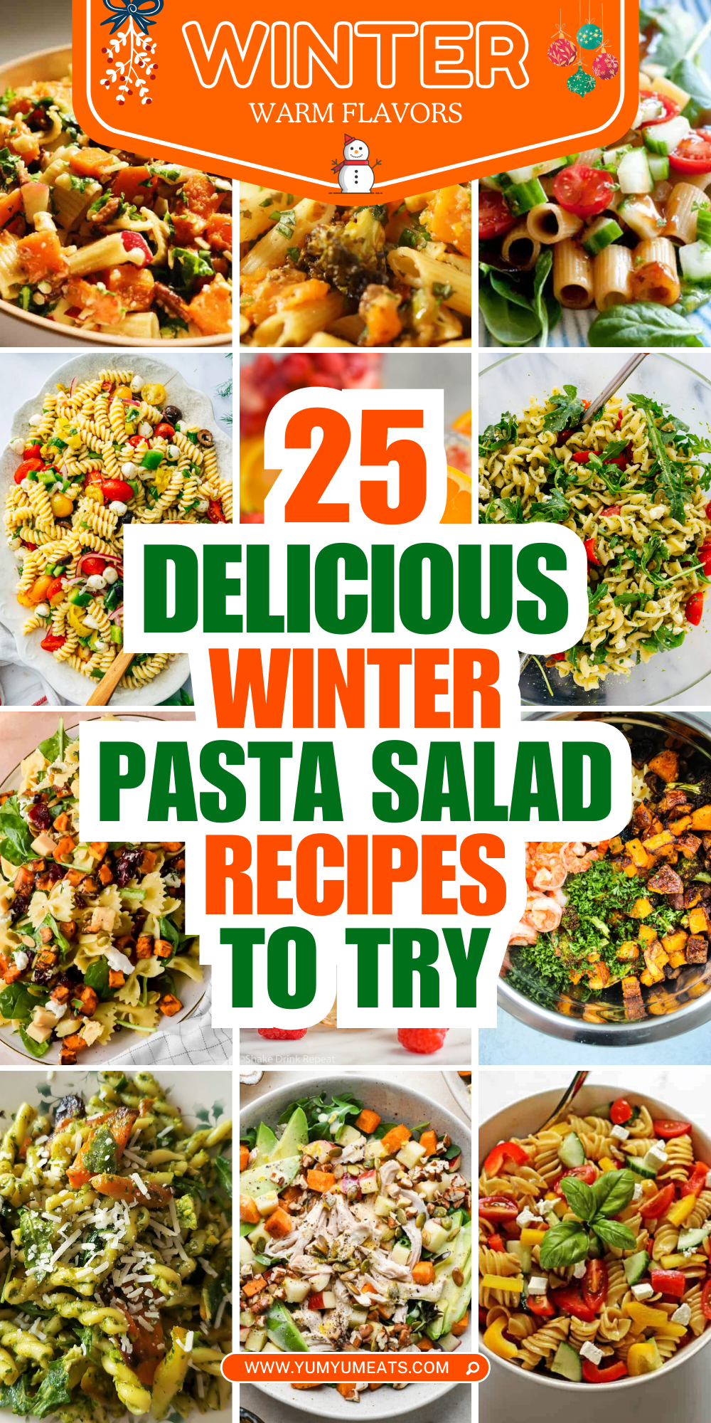 winter pasta salad recipes