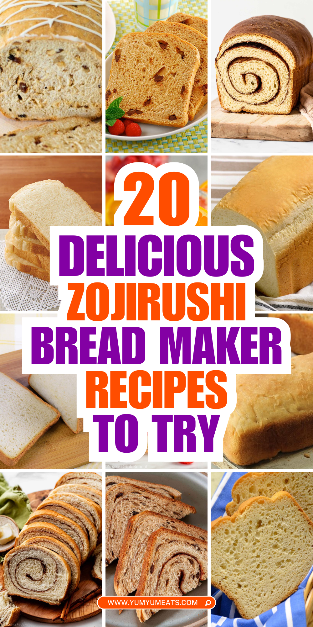 zojirushi bread maker recipes