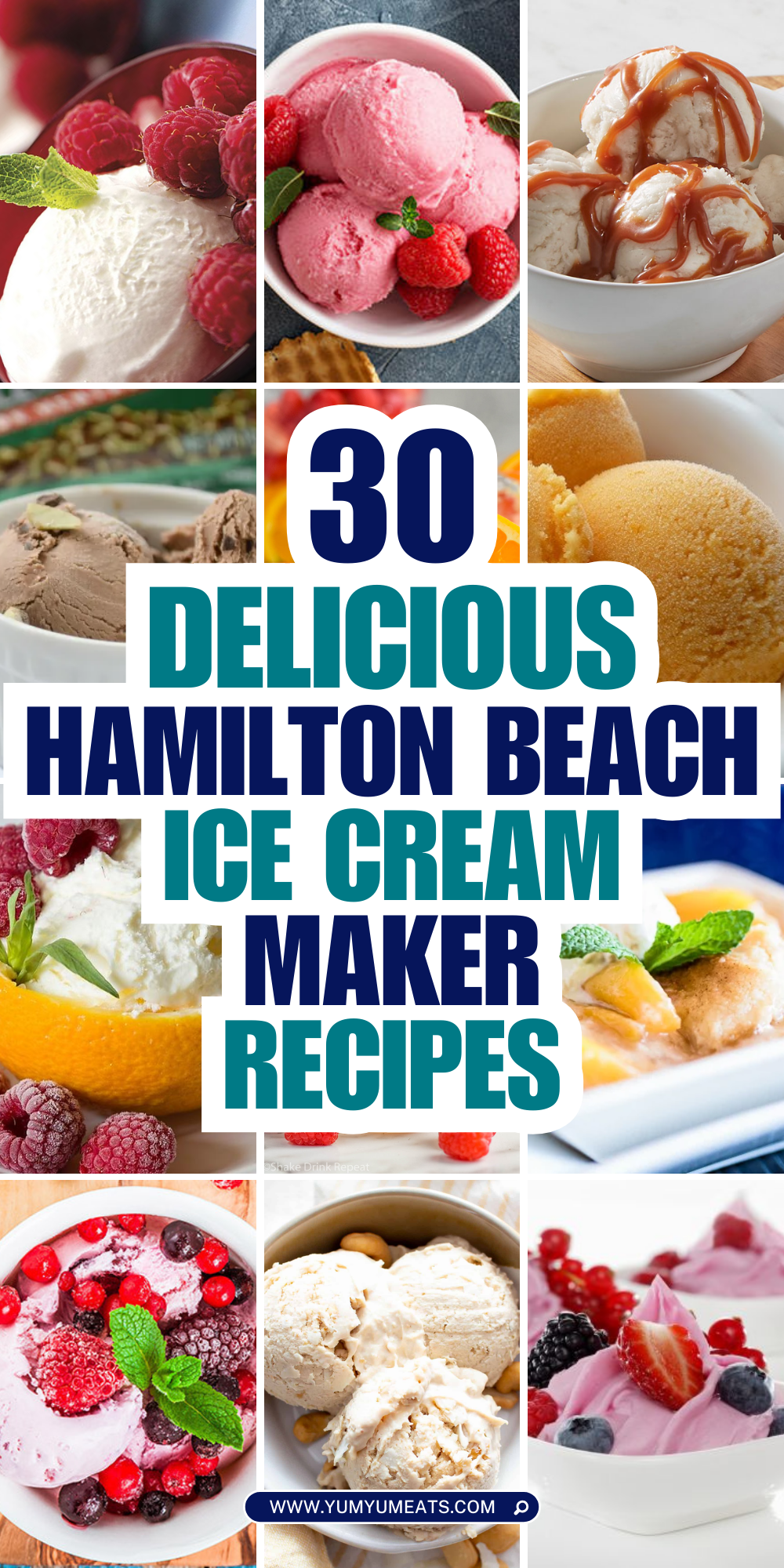 hamilton beach ice cream maker recipes