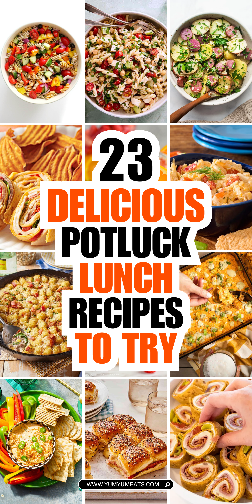 potluck lunch recipes