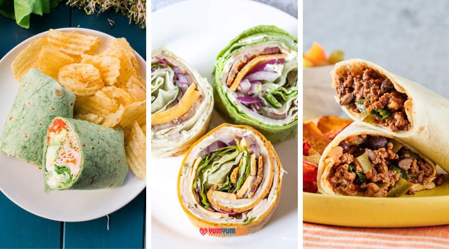 lunch meat wrap recipes