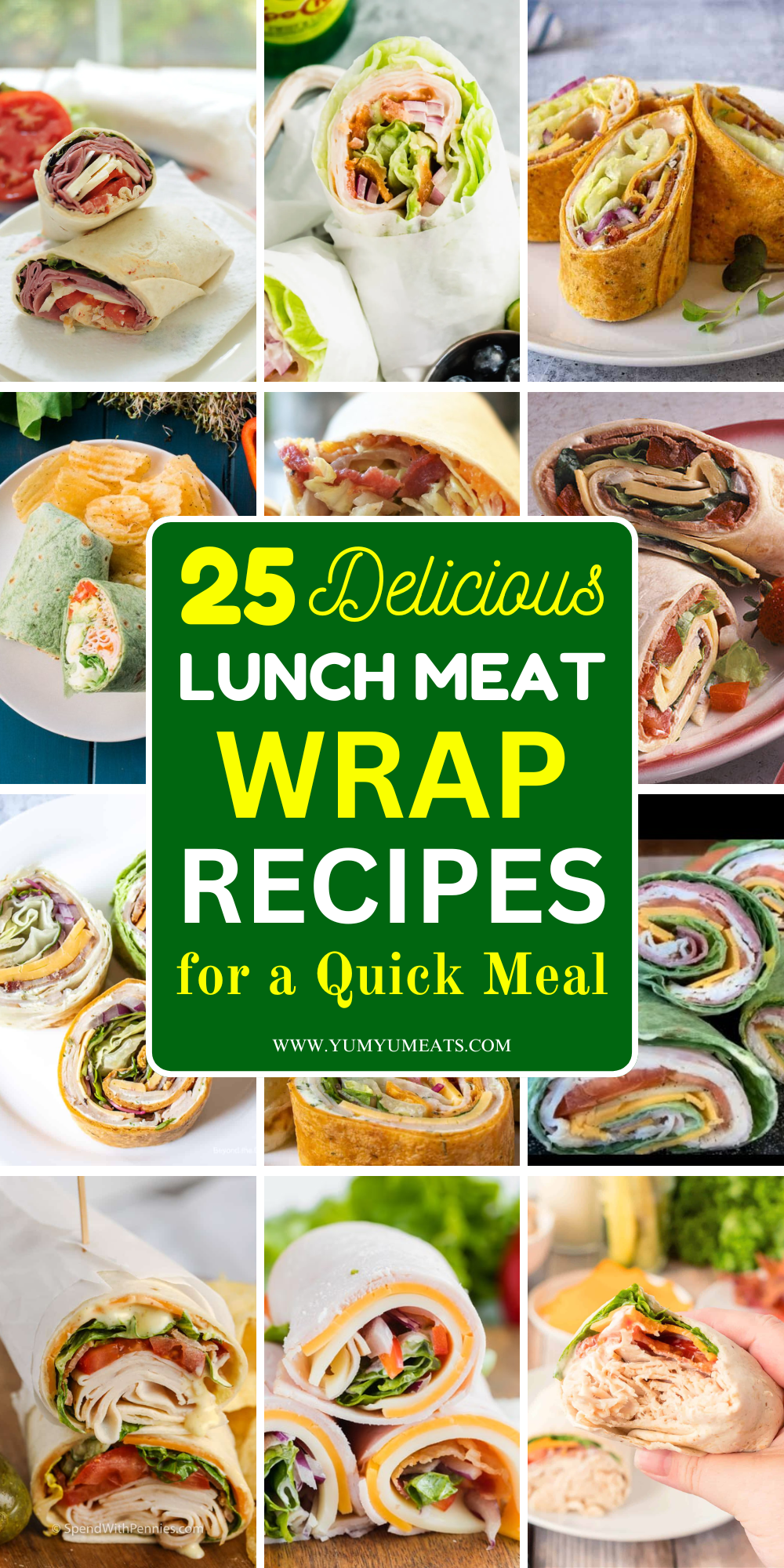 lunch meat wrap recipes